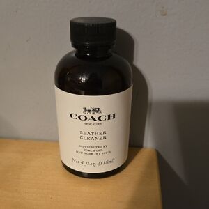 Coach Leather Cleaner - Black Bottle